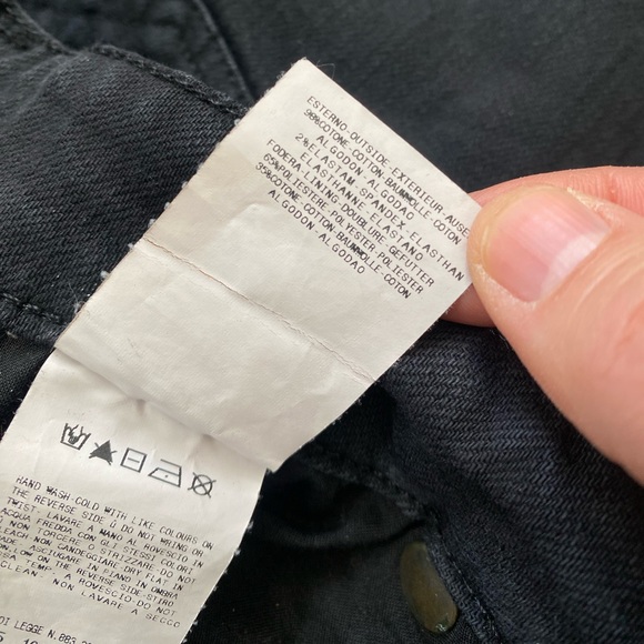 Roberto Cavalli Just Cavalli black low rise jeans - Picture 7 of 8